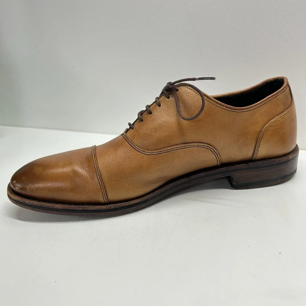 Allen Edmonds Port Washington Bond Street Dress Shoe Oxford Men's 9.5D Walnut